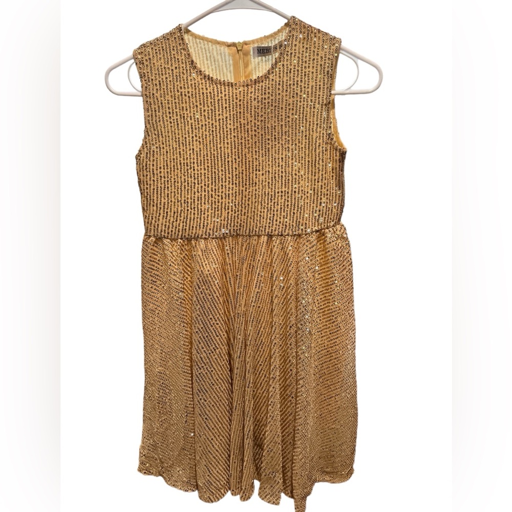 🛍️2335 NWT MEBIUS Sequins Party Dress